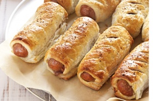 Sausage pastry roll