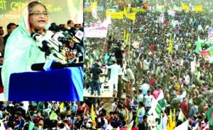 Hasina asks Khaleda to stop violence